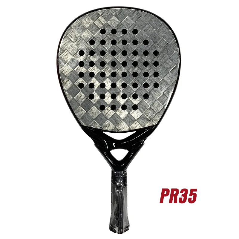 Aluminiserade kolfibertyger 18K padelracketar