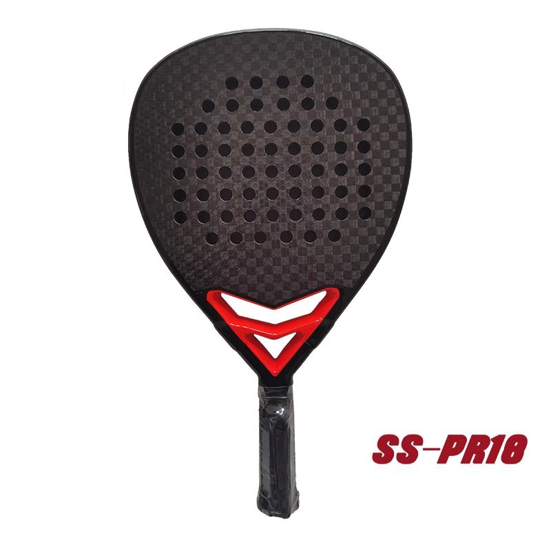 Padelracket i diamantform i kolfiber