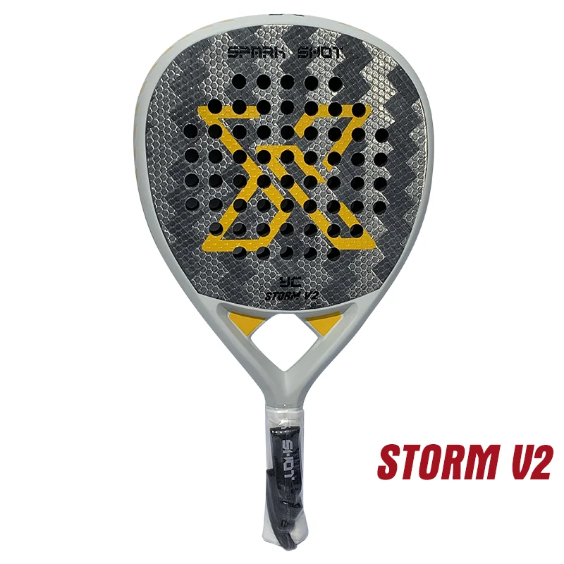 LYX 24K Alum Fiber Padel Rackets STORM V2